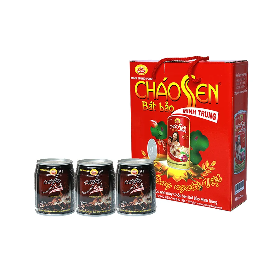 Canned Instant Fresh Black Coffee from Vietnam - No preservative