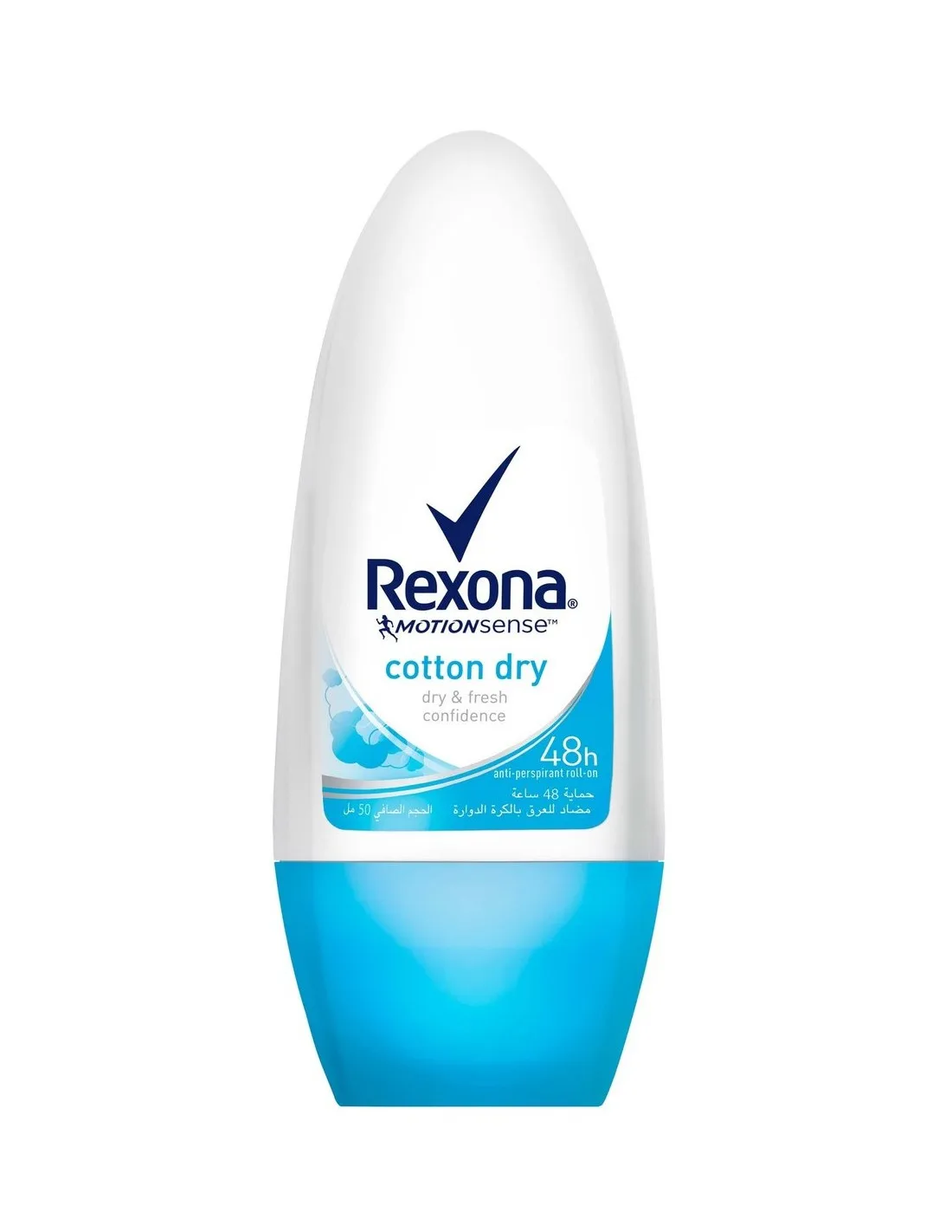 Rexona сухие дезодоранты для тела из хлопка, 50 мл