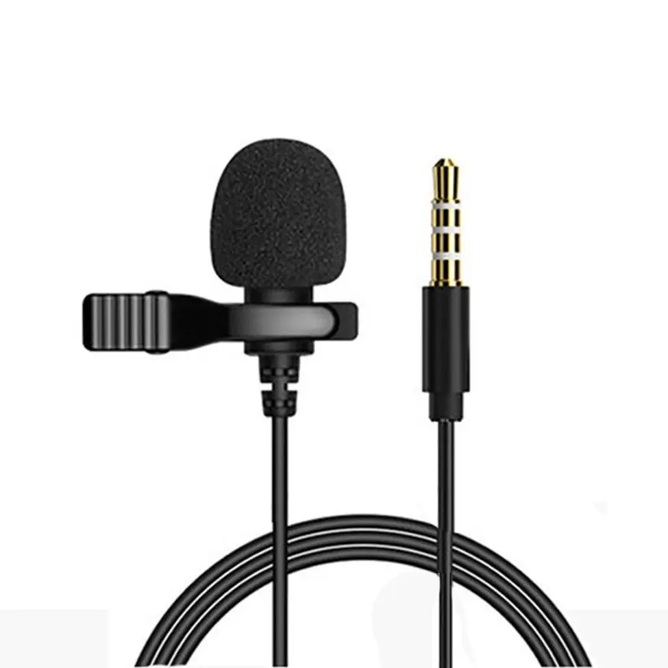 Микрофон с разъемом 3 5 мм петличный микрофон зажимом мини-Аудио для компьютера ноутбука мобильного телефона