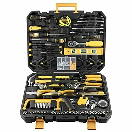 168 шт. Домашний набор инструментов для автоматического ремонта и обычных бытовых ручных инструментов