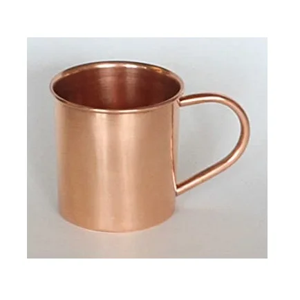 High Quality Moscow Mule Mug Beer Drinking Copper Mugs Exporter Customized Finished Copper Moscow Mule Mugs from Indian Supplier