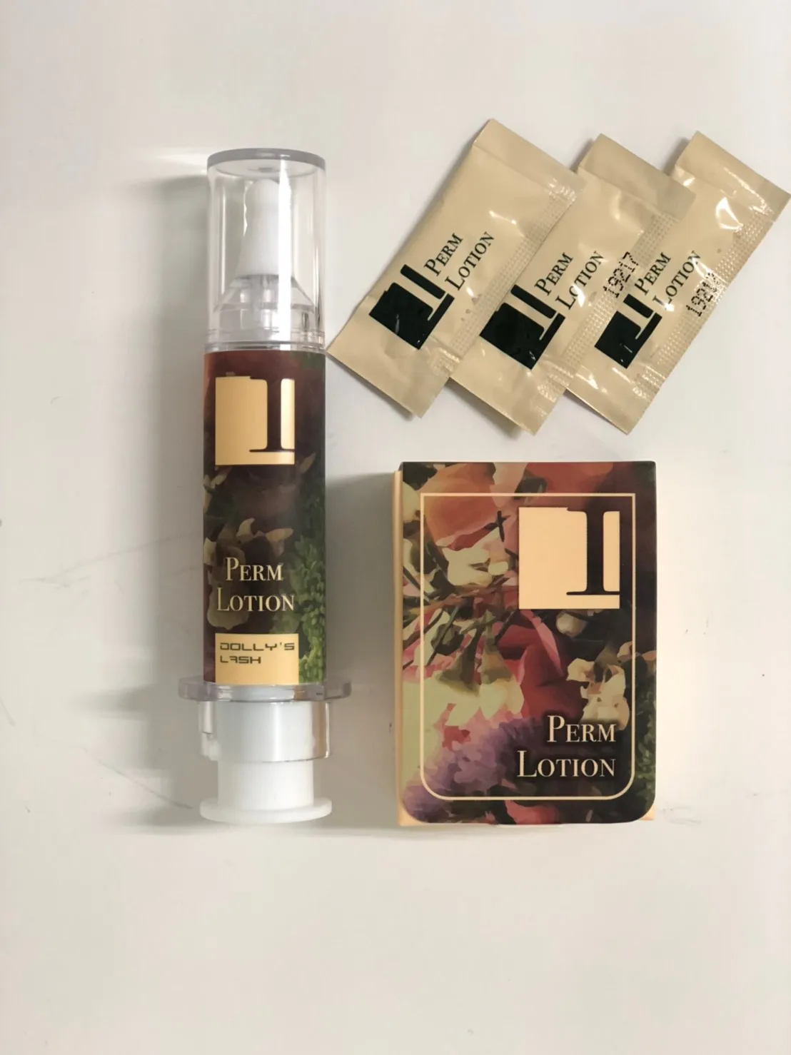 Набор для перманентной завивки ресниц с кератином