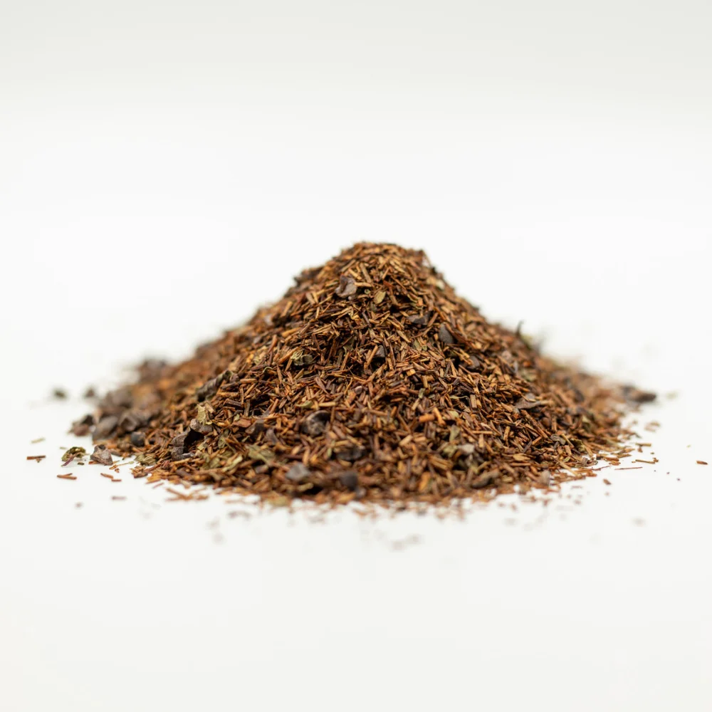 
Rooibos Tea with Mint and Chocolate 