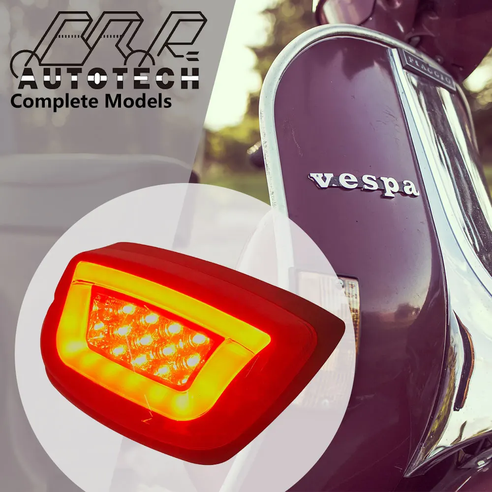Задний стоп-сигнал для двигателя VESPA LX BAR-Autotech