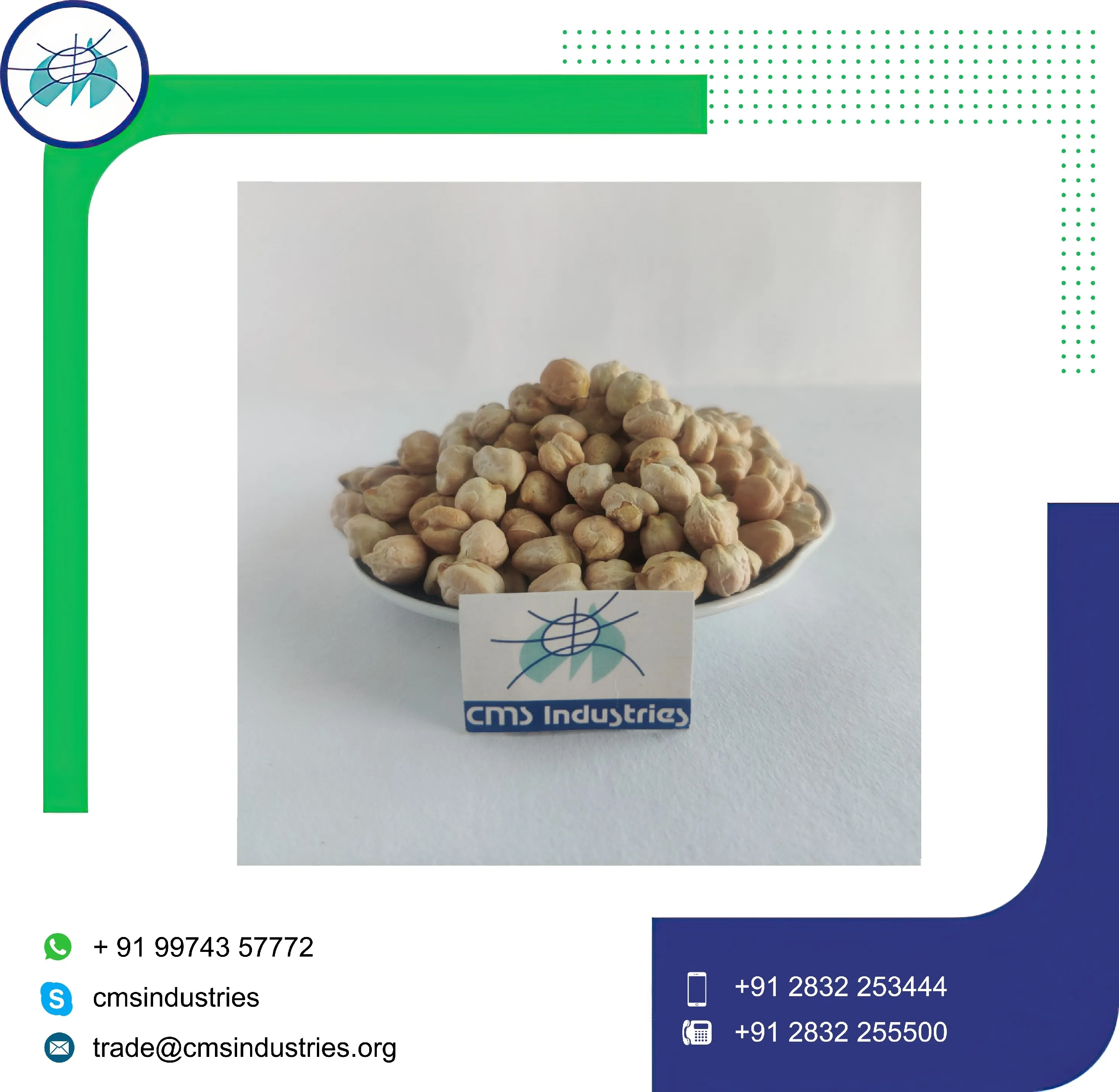 Naturally Extract Chick Peas of Leading Supplier