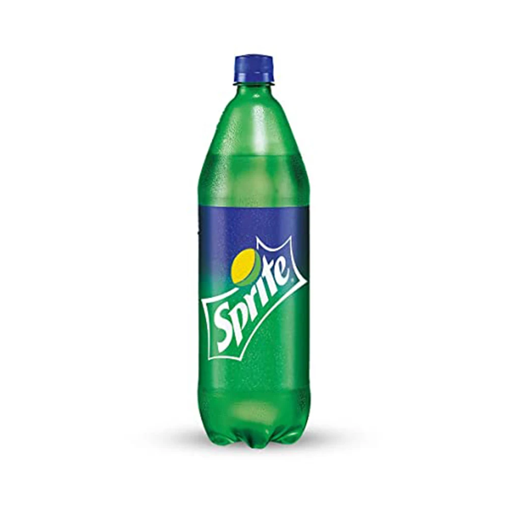 Пластиковая бутылка sprite объемом 2 литра