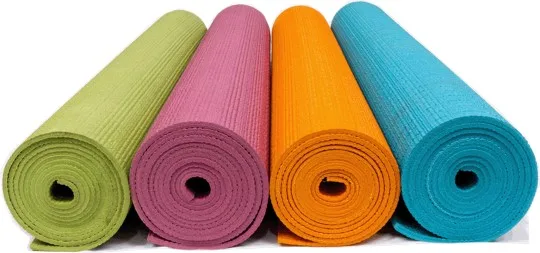 Best Selling Recyclable PVC Free Anti Slip Durable Yoga Mat Good for Yoga, Pilates and workout