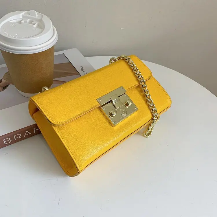 Small bag female summer new Korean Fashion Chain Handbag Candy small fresh One Shoulder Messenger Bag