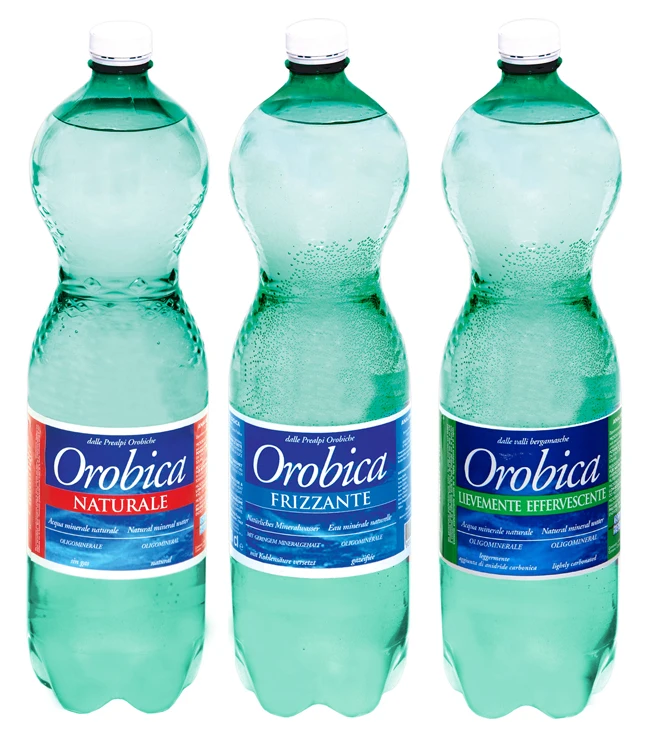 Orobica plastic PET bottle cl.150 SLIGHTLY SPARKLING  Italian Mountain Source natural mineral water
