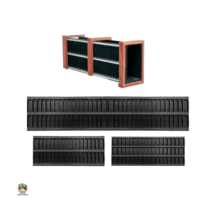 
 Строительные материалы, боковая балка, пластиковая полиэтиленовая опалубка 52x100 см из Таиланда  