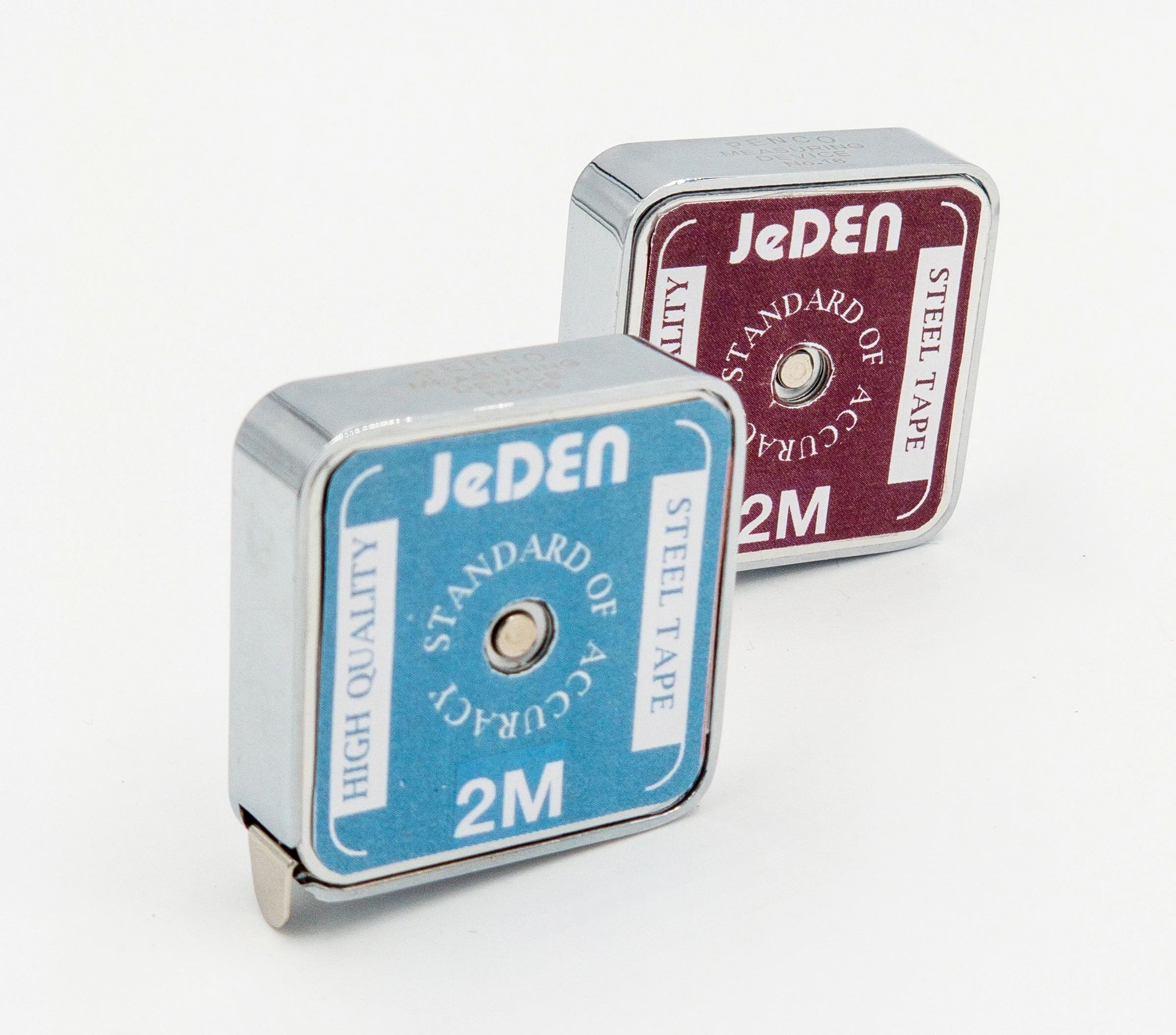 Custom Logo High Quality Mini Tape Measure Zinc Case 2M for Gift Promotion