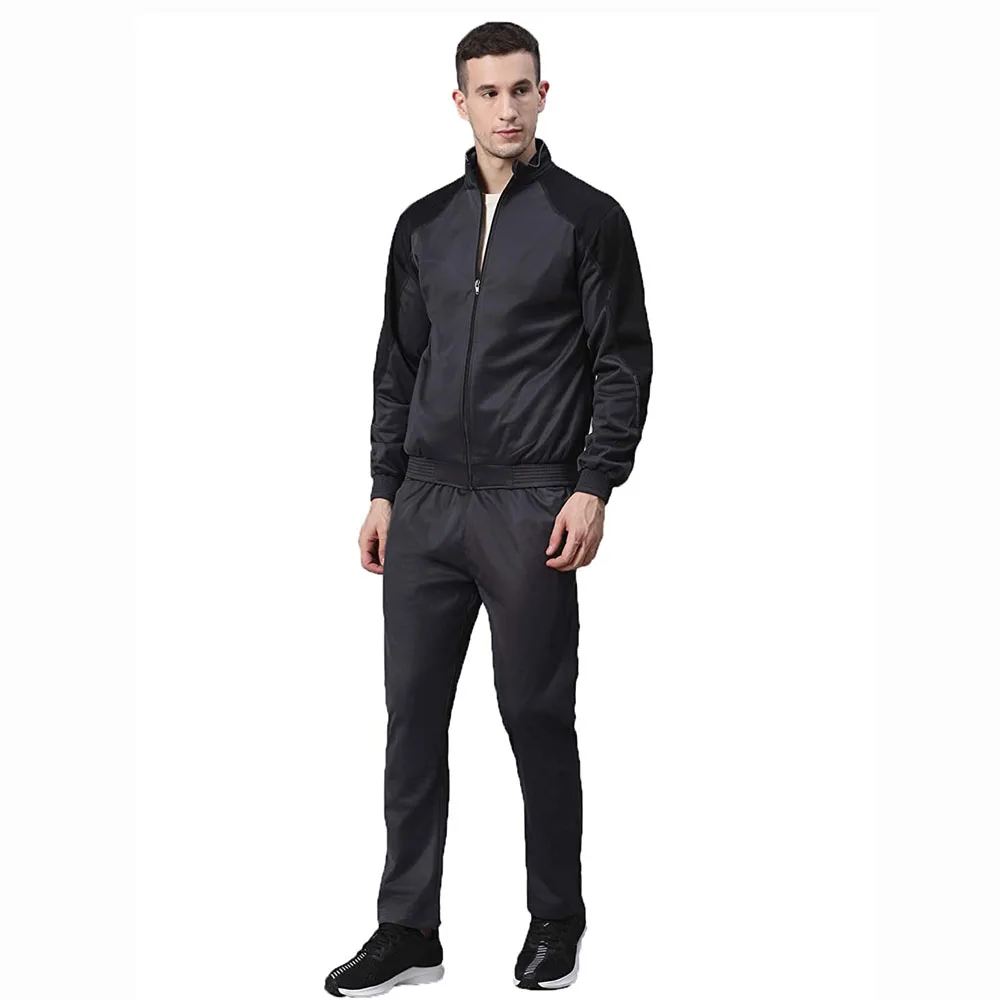 
 Спортивная одежда, мужской спортивный костюм черного цвета, одежда для тренажерного зала и фитнеса, тренировочные костюмы для мужчин  