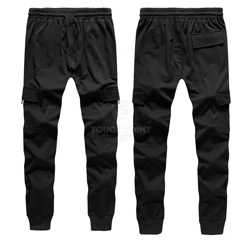 Custom Wholesale Workout Fitness Sweatpants Tapered Slim Fit Gym Cotton Jogger Track pants Man