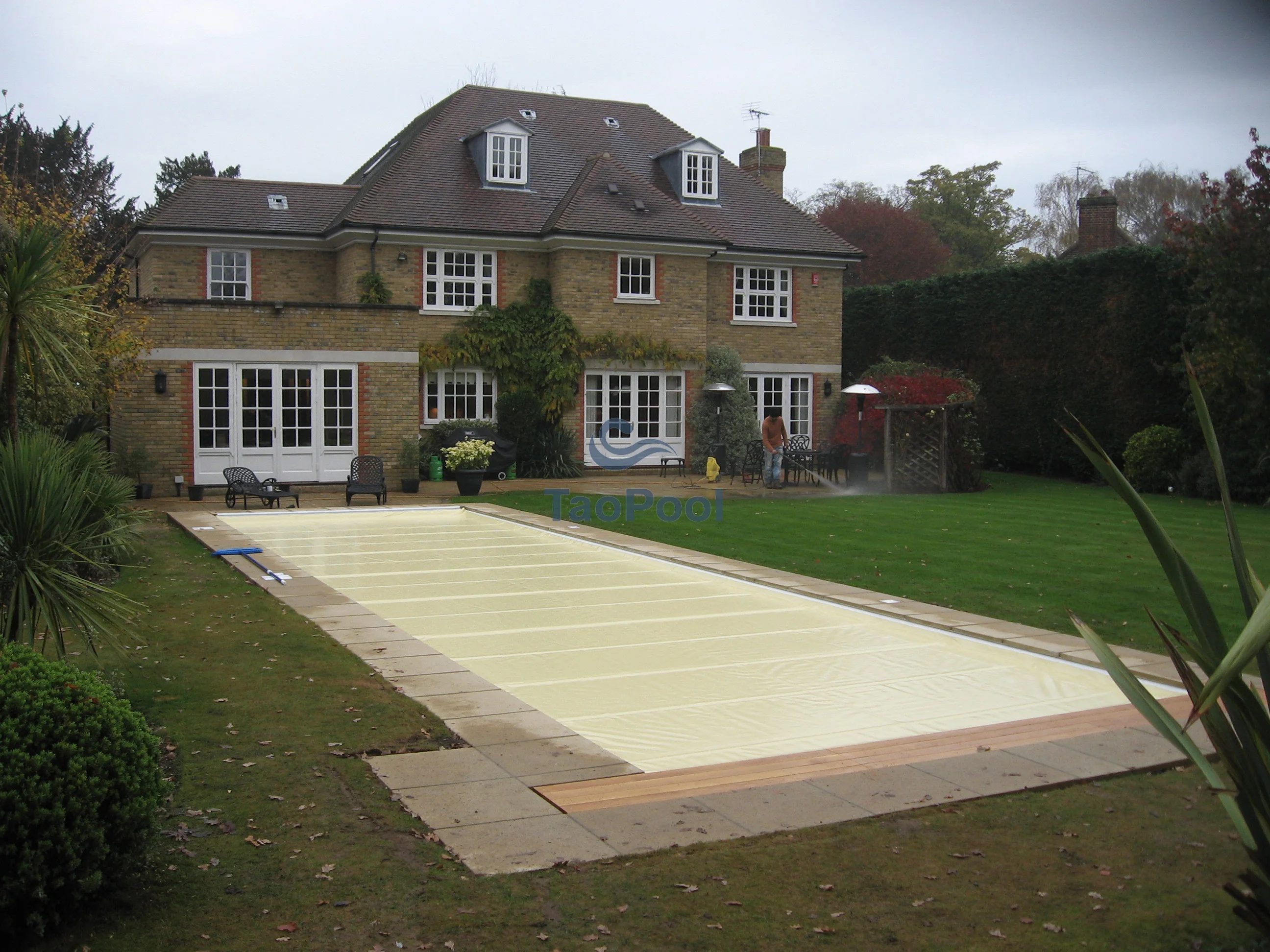 New Design Customized PVC Tarp Swimming Pool Cover Safety For Outdoor Use