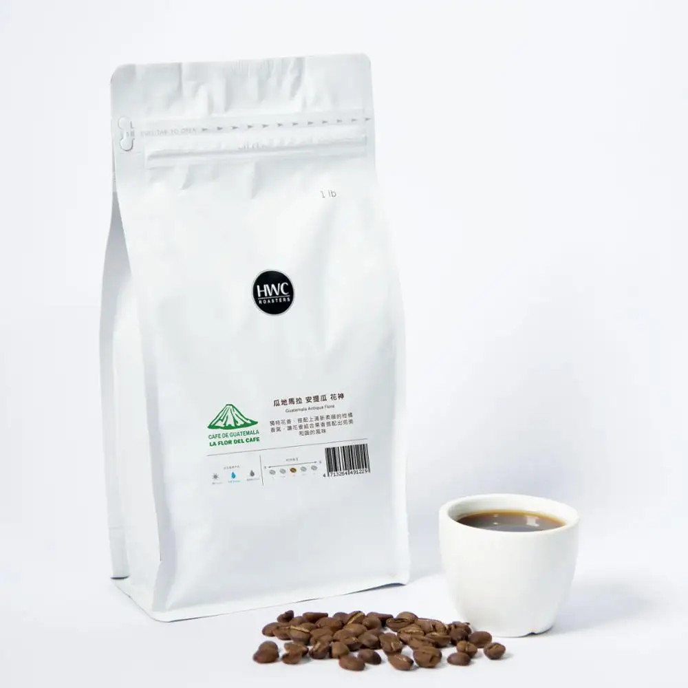 Оптовая продажа жареных кофейных зерен из гуатмала Антигуа ла флар дель