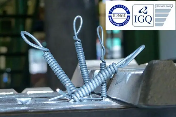 Top quality Italian zinc-alu steel wire for netting