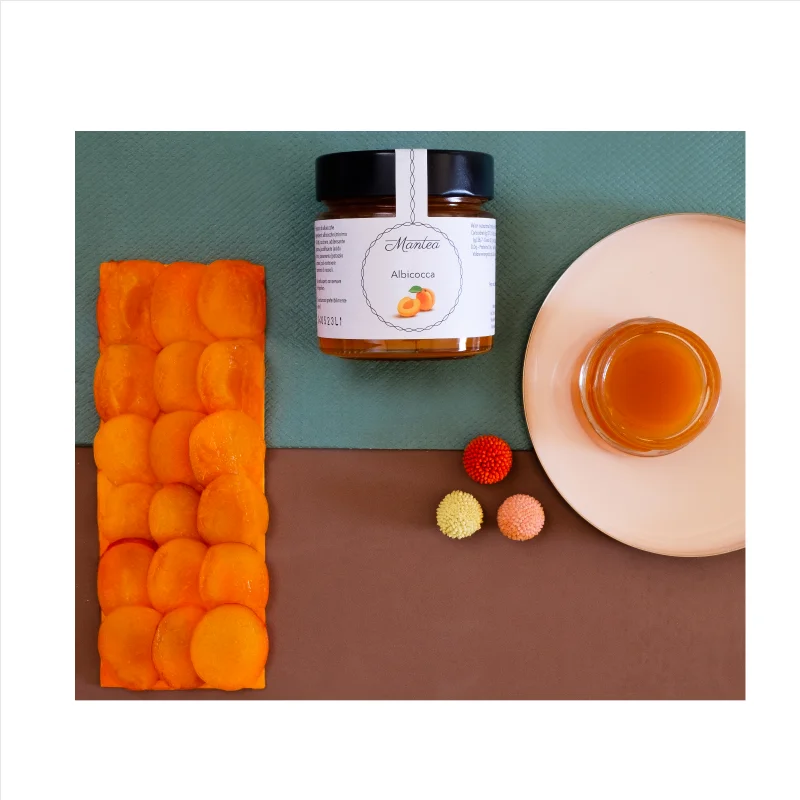 Top quality Italian jam apricots 60% MANTEA 250gr ready to ship