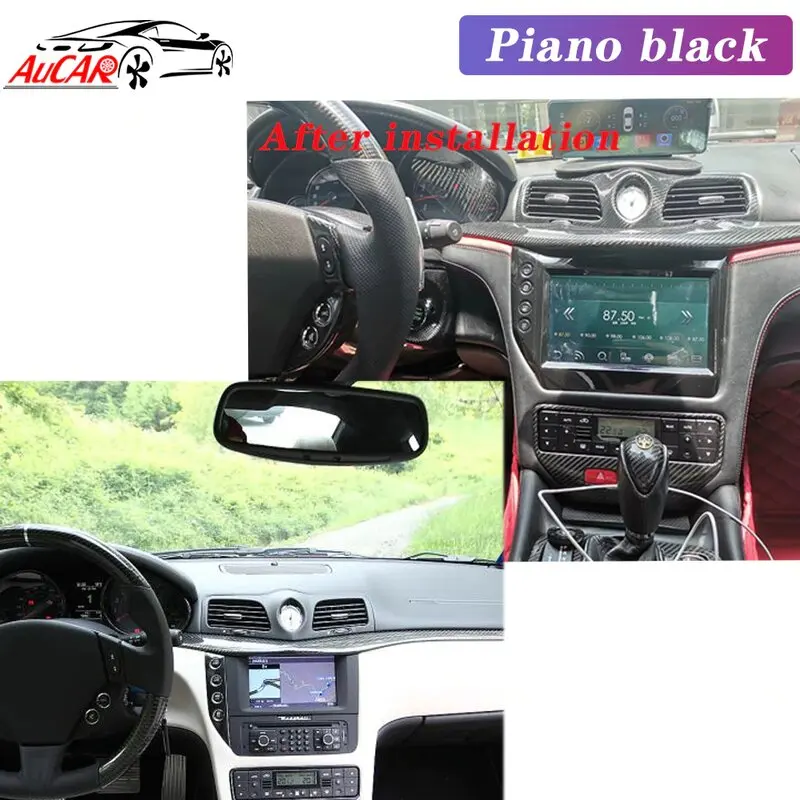 AUCAR Android 8.1 Gen1 Car DVD Player GPS Navigation Car Video Radio Stereo Car Monitor For Maserati GT/GC Granturismo 2007-2017