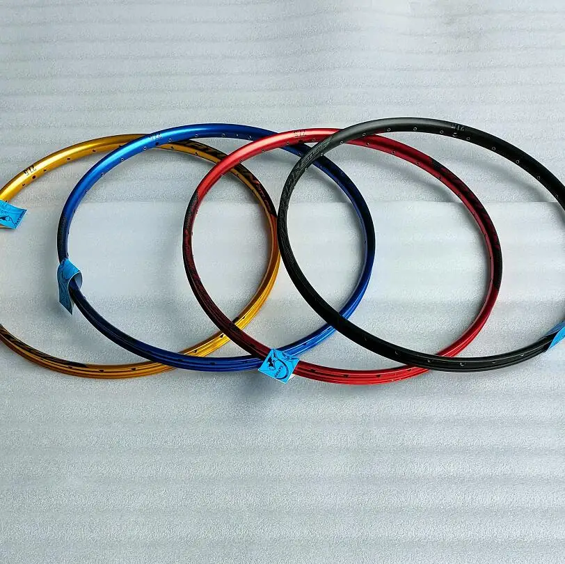 26 27.5 29 650B Alloy Aluminium with Eyelet 32 36H Double Wall Mountain Bike Bicycle 6061 Carbon Finishing Alloy Rim
