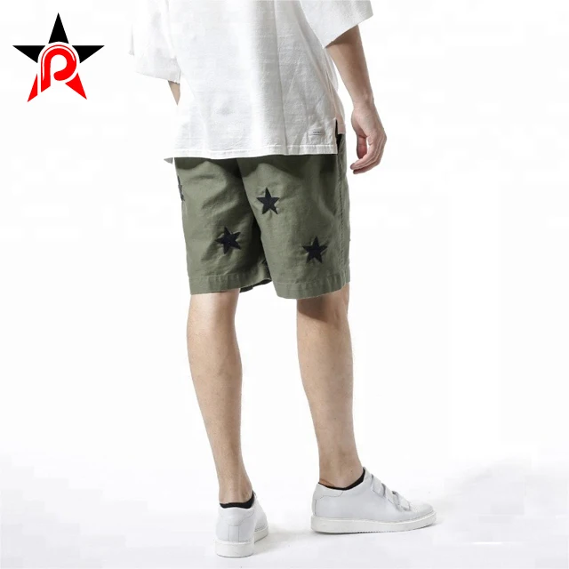 Wholesale Factory Direct Seller Summer Slim Fit Pants Embroidery Design Shorts For Men