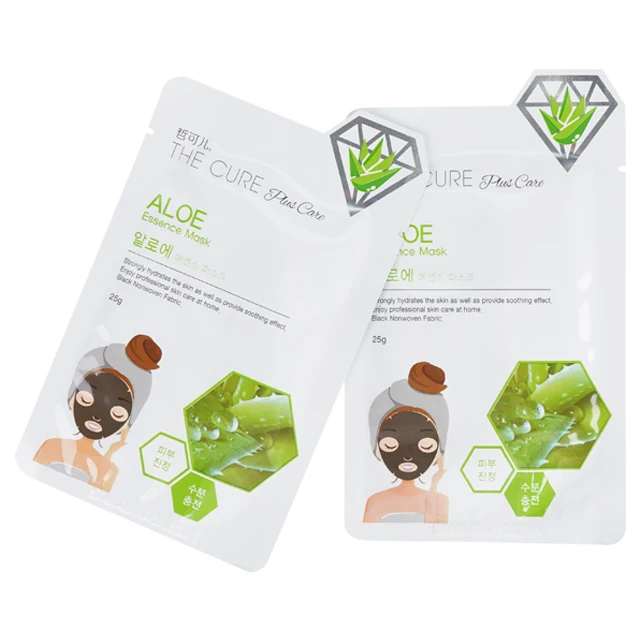  Обновленная версия K-beauty The Cure Plus Care E-ssence черный лист для лица