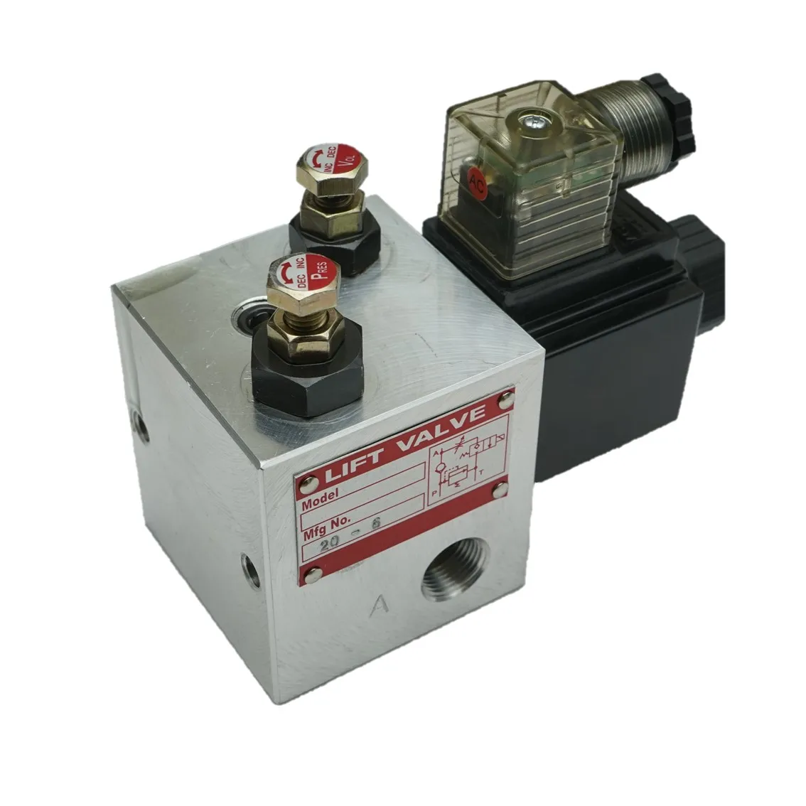 Japan Technology zero leakage 100% Taiwan made hydraulic lift valve