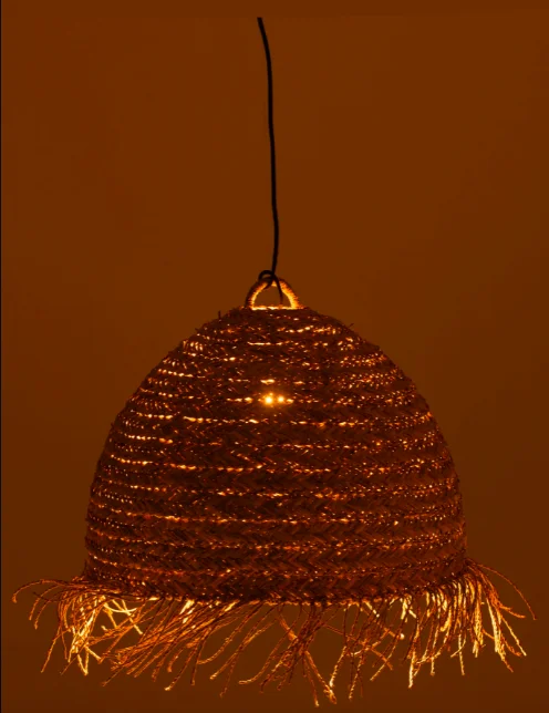 Лампа для морских водорослей в форме шара/лампа ручная работа изделия из Вьетнама