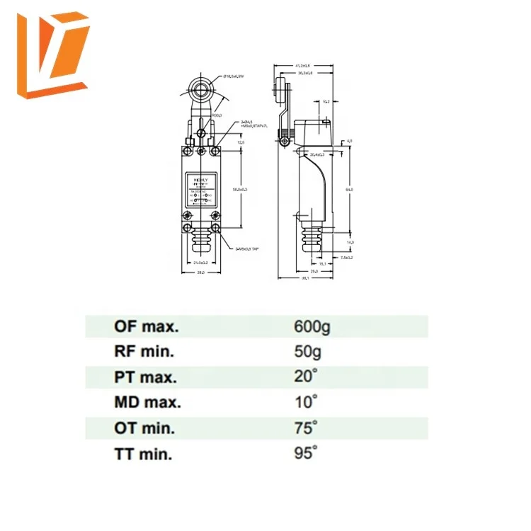AH-8104 Roller arm type limit switch 8104