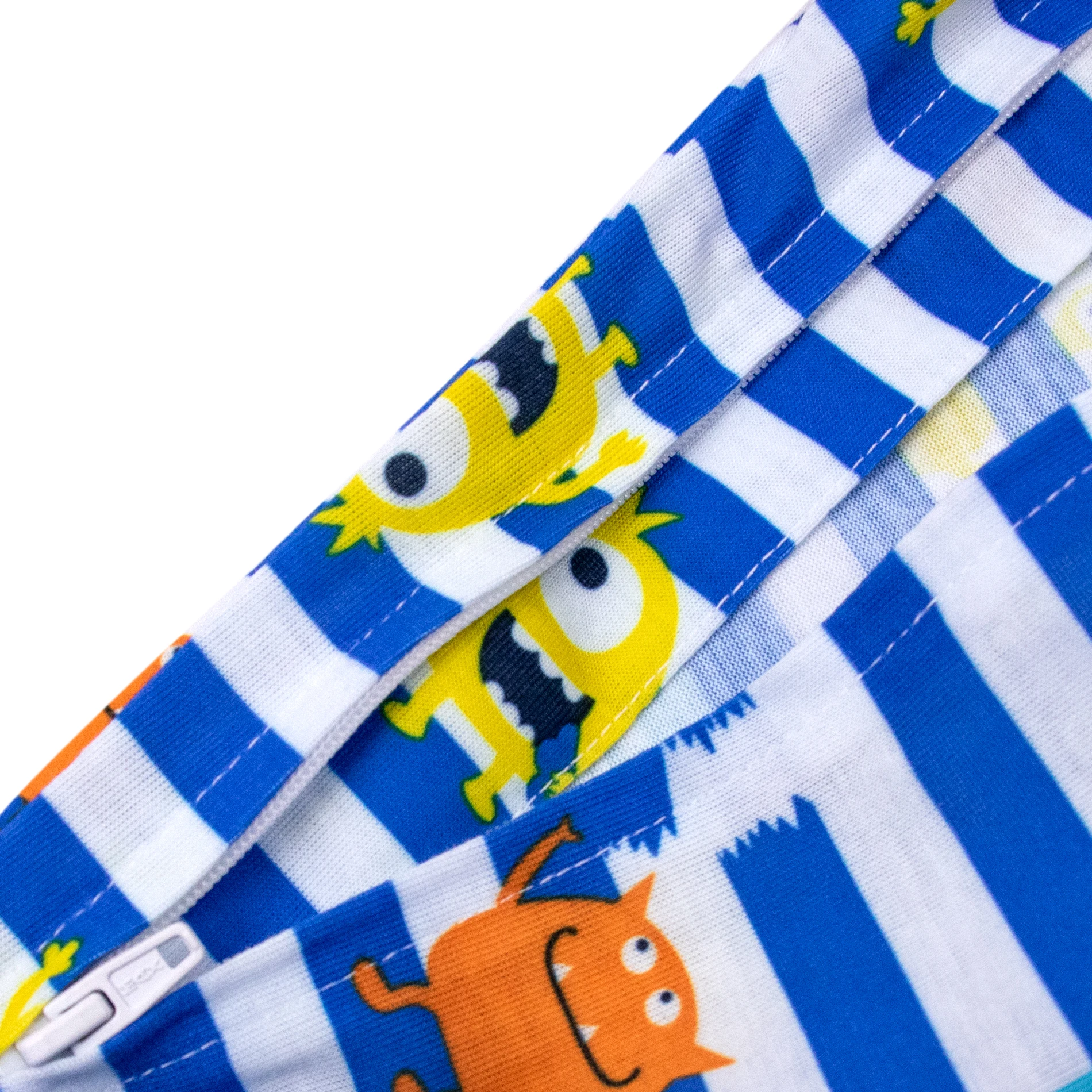 blue boy stripe baby romper custom OEM unisex jumpsuit onesie custom clothes polyester kids pajamas one piece spring fall summer