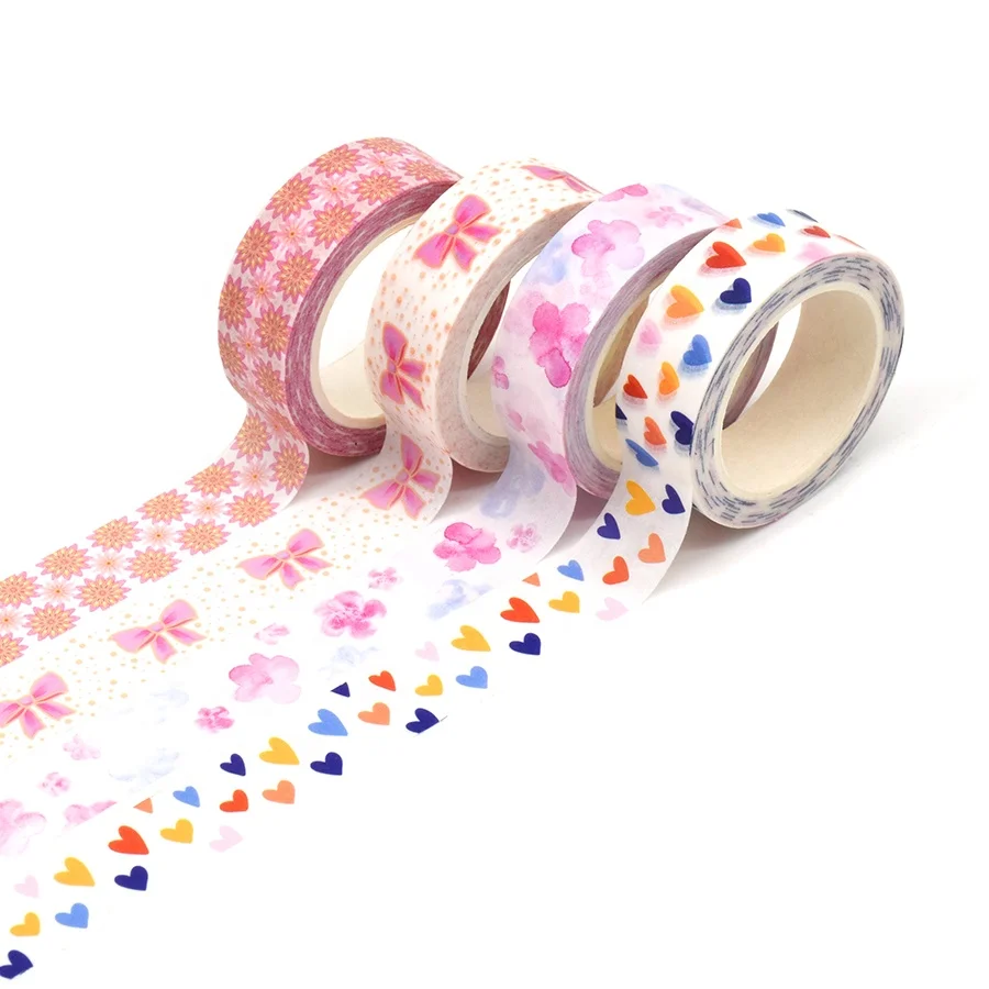 Custom Colorful Washi Tape Supplier Low Moq Manufacturer