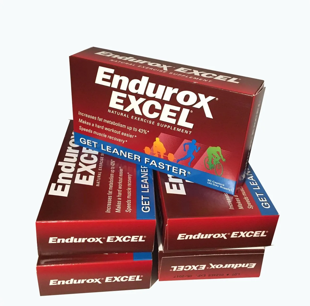 
High Quality Endurox Excel 60 Caplets Endurance Supplement 