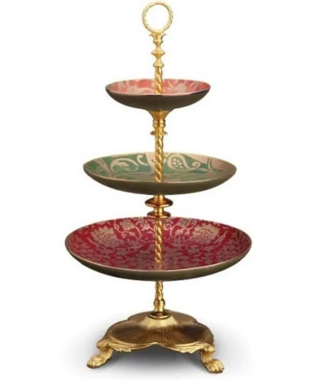 Подставка под торт с индивидуальным логотипом для свадебной вечеринки гостиничного торта сервировочный поднос Декор современный дизайн металлическая подставка 3 галстуками