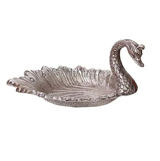 Latest serving  bowl in raw aluminum  Good Quality dual sea horse on star fish Aluminum Decorative Bowl For Sale from india