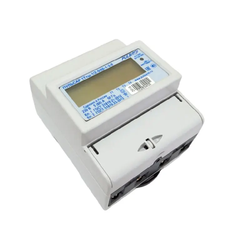 High quality multi-tariff single phase energy meter 15/30/60 minutes, daily and monthly load profile log, energy meters