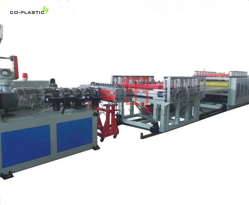 
SY-HS WPC/PVC Foam Board /Plate/Sheet Extrusion Machine Line 