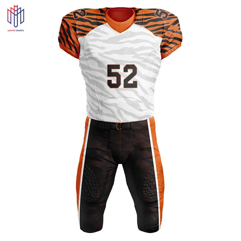 Your Own American Football Uniform New Design American Football Uniform OEM Service Men American Football Uniform