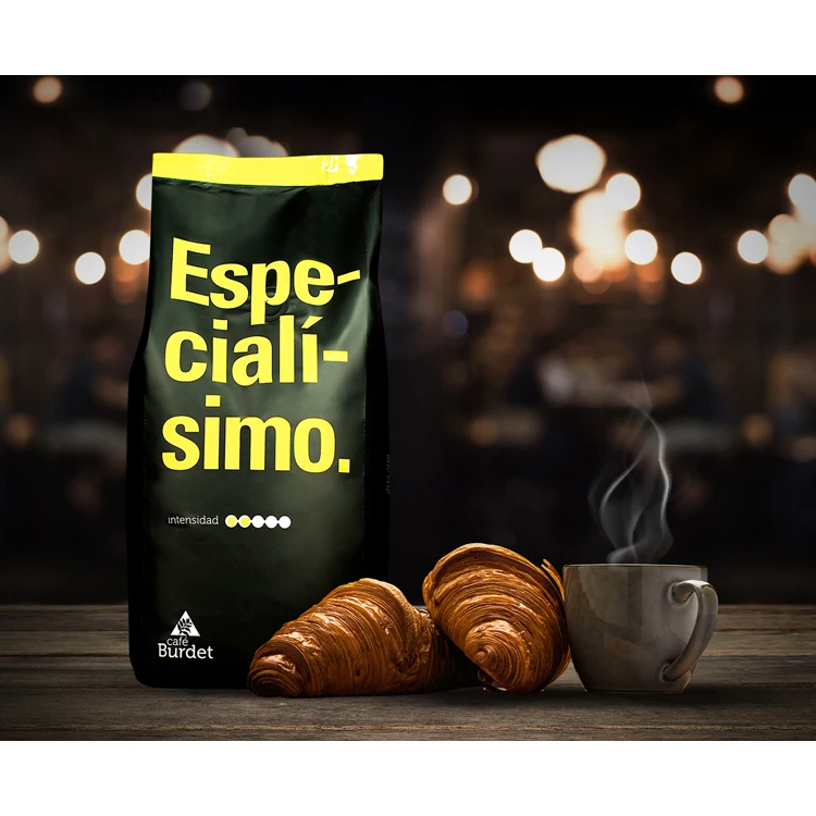 
 Средний мягкий вкус 80% арабика и 20% Robusta Especialisimo классический молотый кофе  