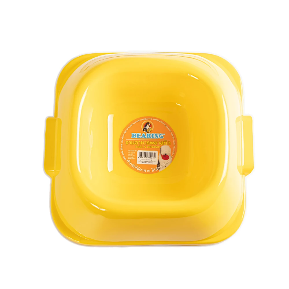 Wholesale Large Size Food Grade Pet Bowls of Bearing Square Dog and Cat Bowls for Feeding
