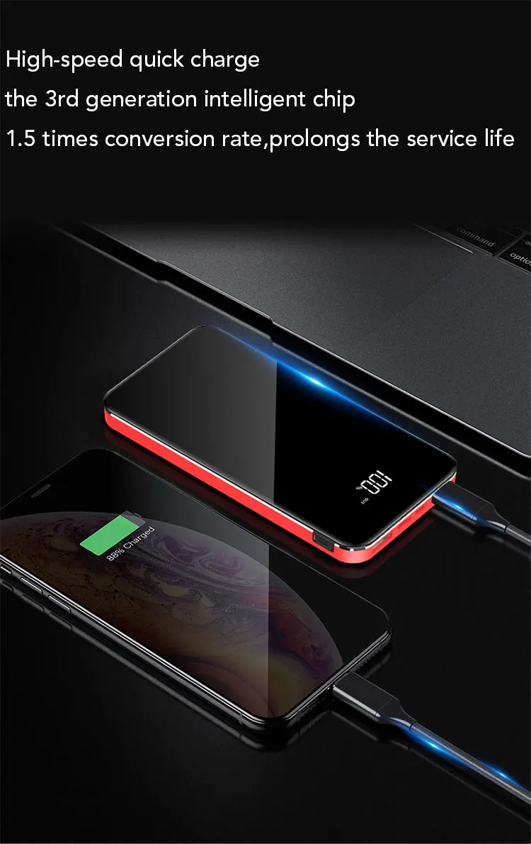 JPB0002 Power Bank 10000mAh fo Mobile Charging