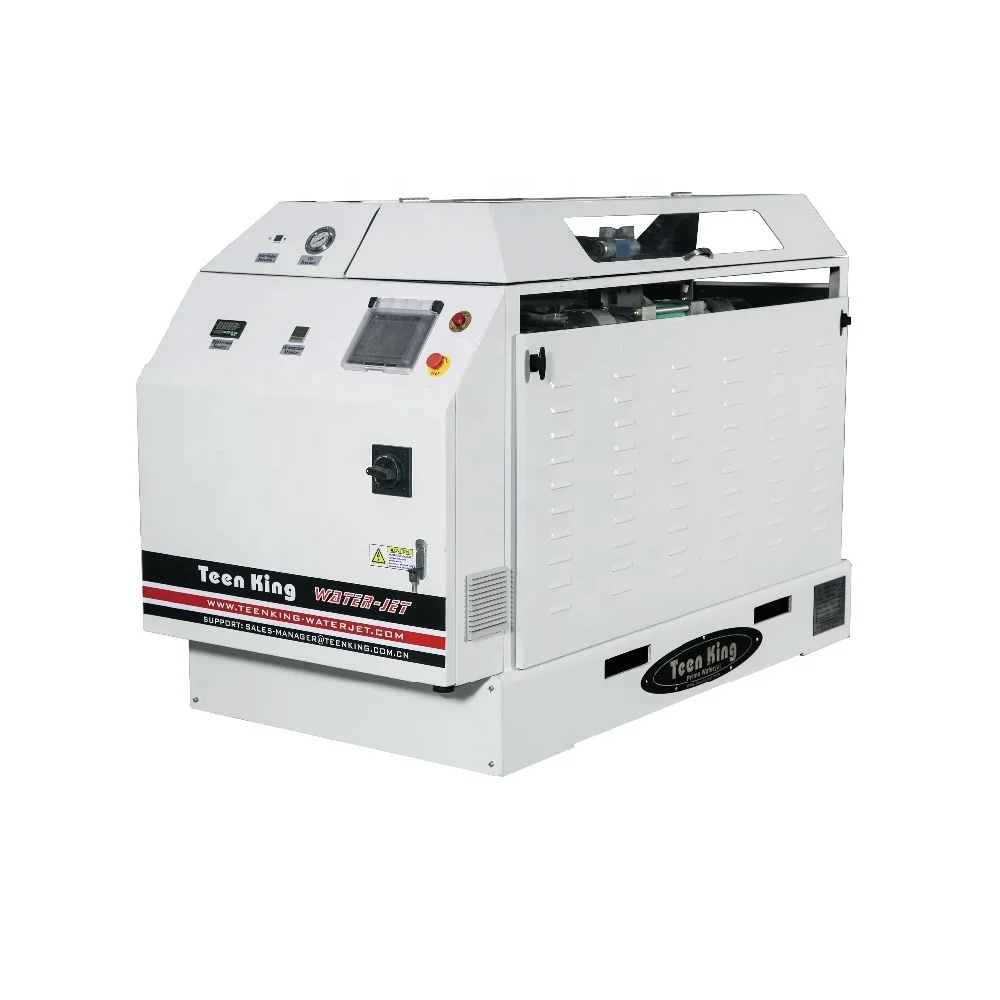 4 heads water jet cutting machine