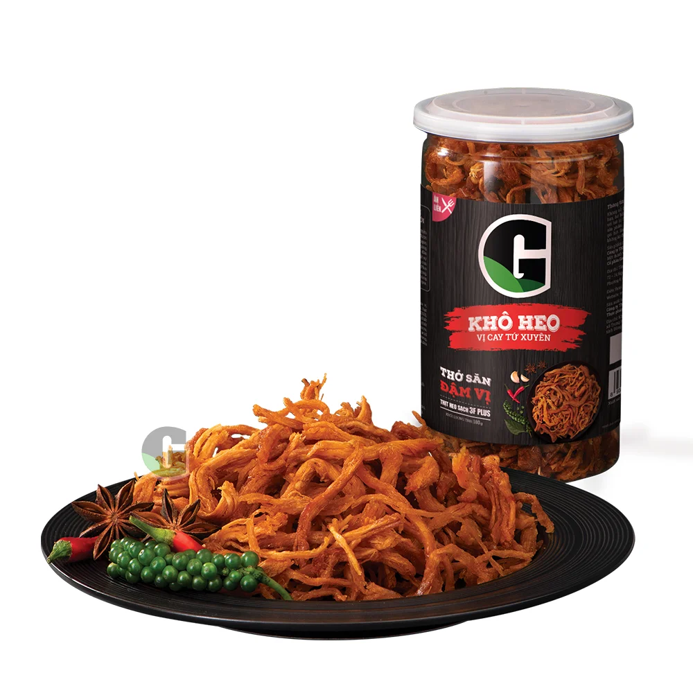 New Hot Product Premium G Sichuan Spicy Dried Pork Strips Special Pork Snack Delicious Dried Pork With Sichuan Flavor Vietnam