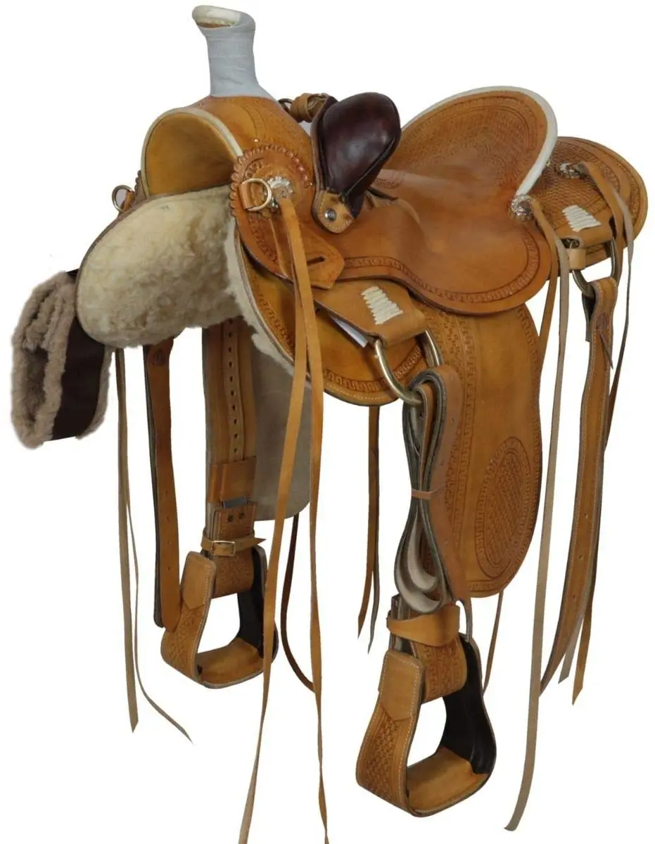 Star International High Quality Premium Leather Western Horse Saddle