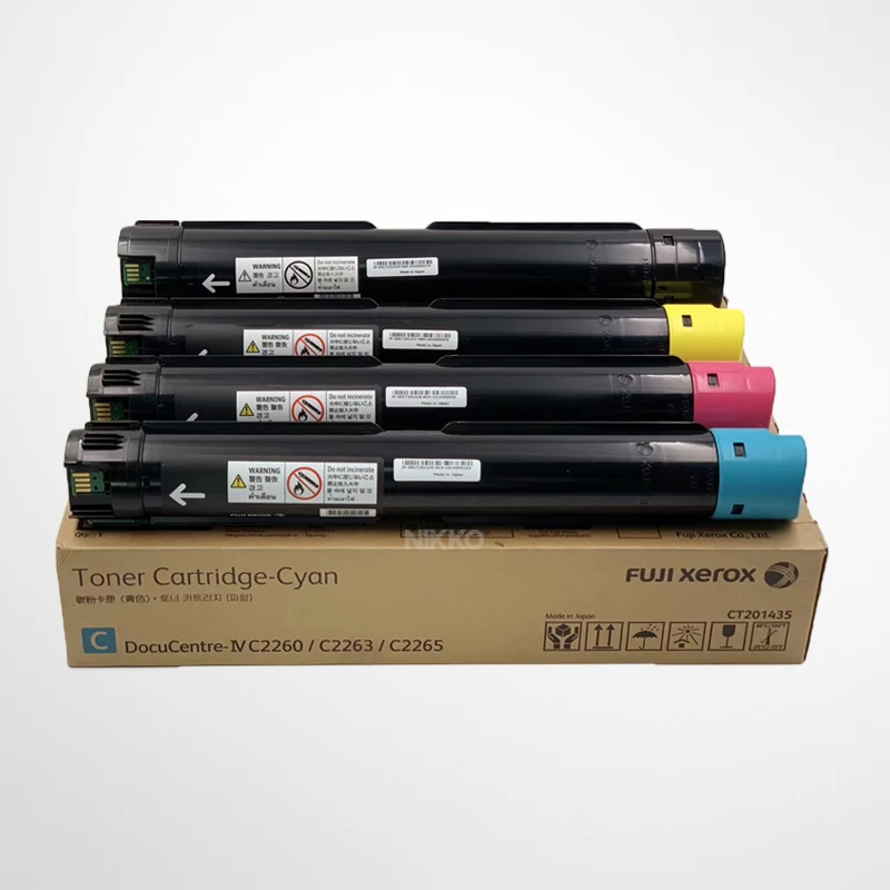 Original DocuCentre-IV C 2260 2263 2265 DCC2263 DCC2265 Cyan Toner for Xerox copier CT201435