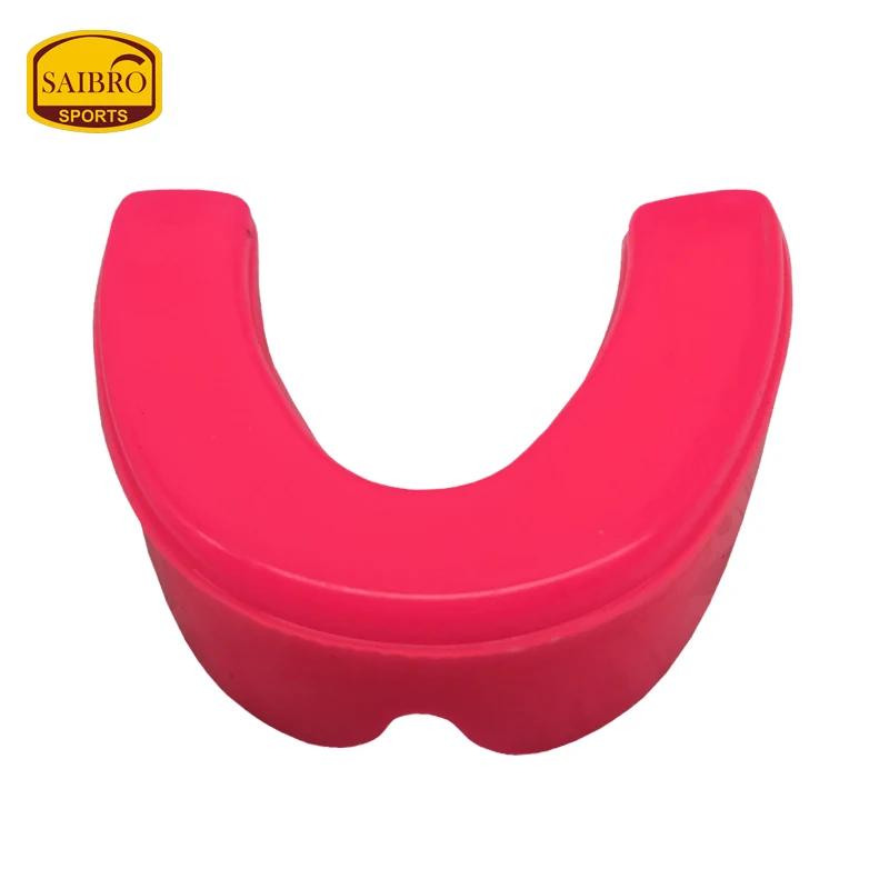 Custom Logo MMA Mouth Guard Gum Shield Silicon Rubber Boxing Mouth Guards Gel Protector Made In Pakistan