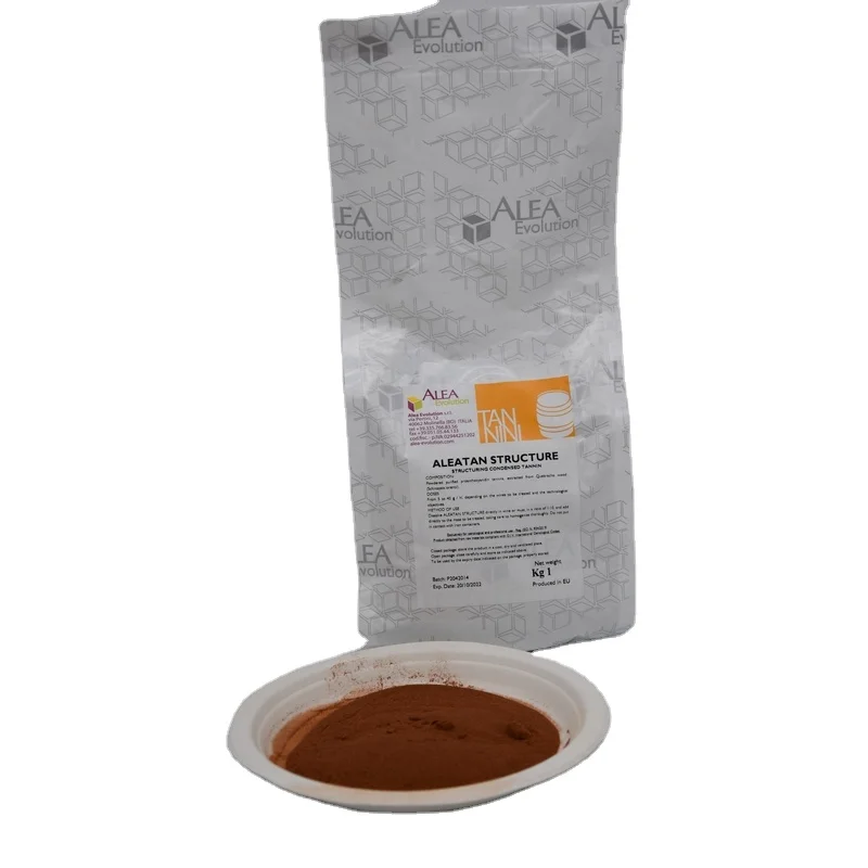 High Quality Made In Italy Oenological Tannin yeast ALEATAN STRUCTURE Hot Sale  in 1 kg and 10 kg