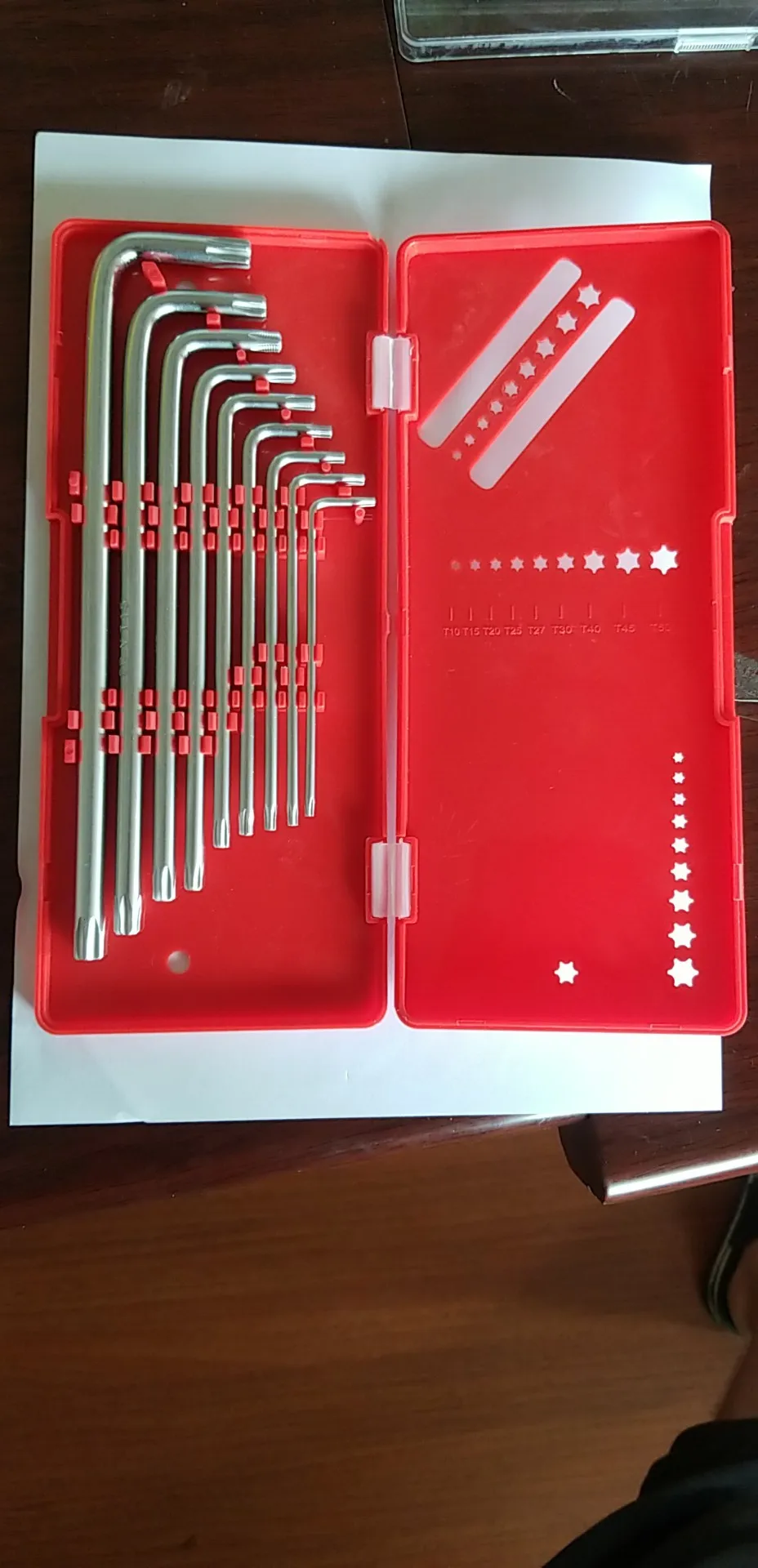 9pcs hex Key set Allen key