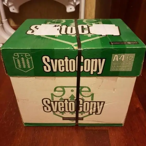 Quality Svetocopy A4 Paper 80 Gsm for export
