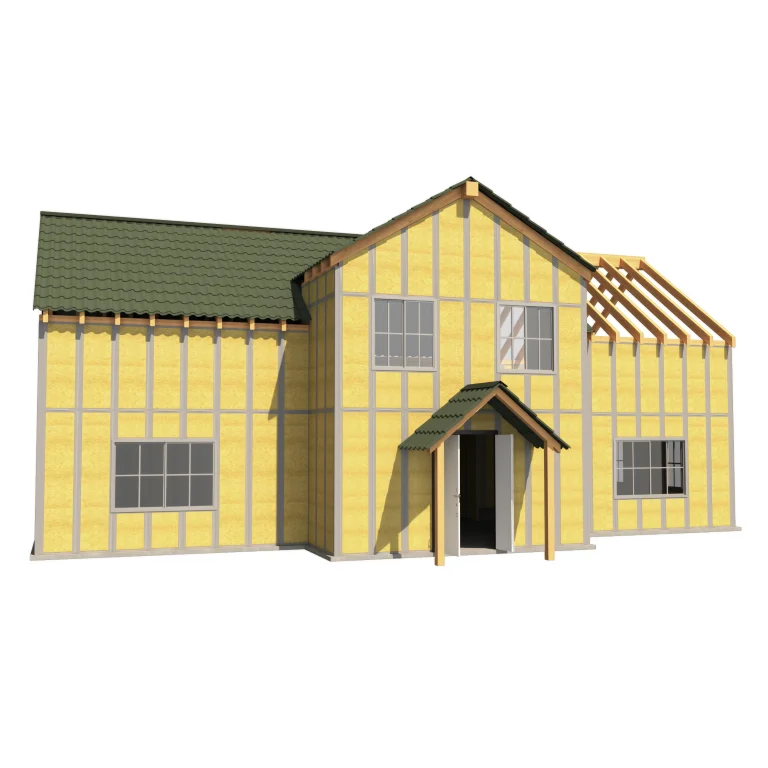 A021 - High quality low cost eco-friendly house 95 m2