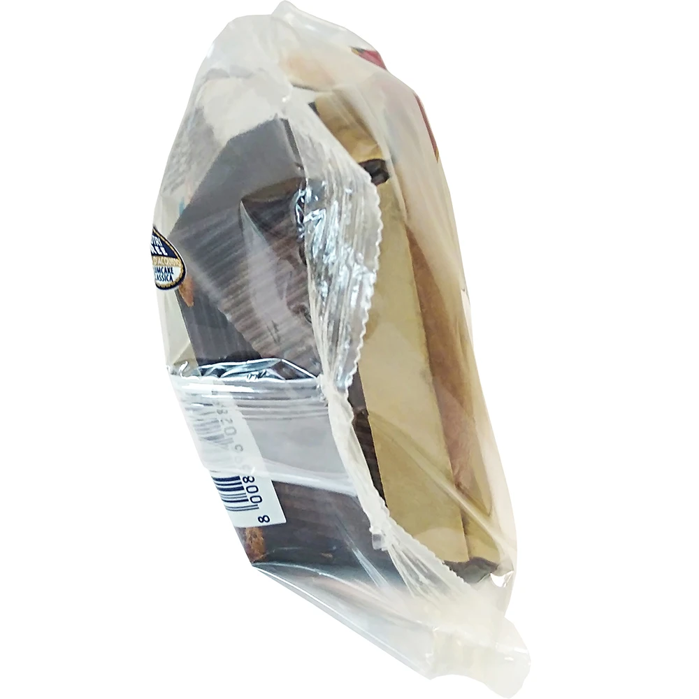 Gluten Free CLASSIC CHOCOLATE PLUMCAKE 330g Small Cake 0.33 Kg Bag Packaging Chocolate Flavor BCS IFS with 5 Shelf Life