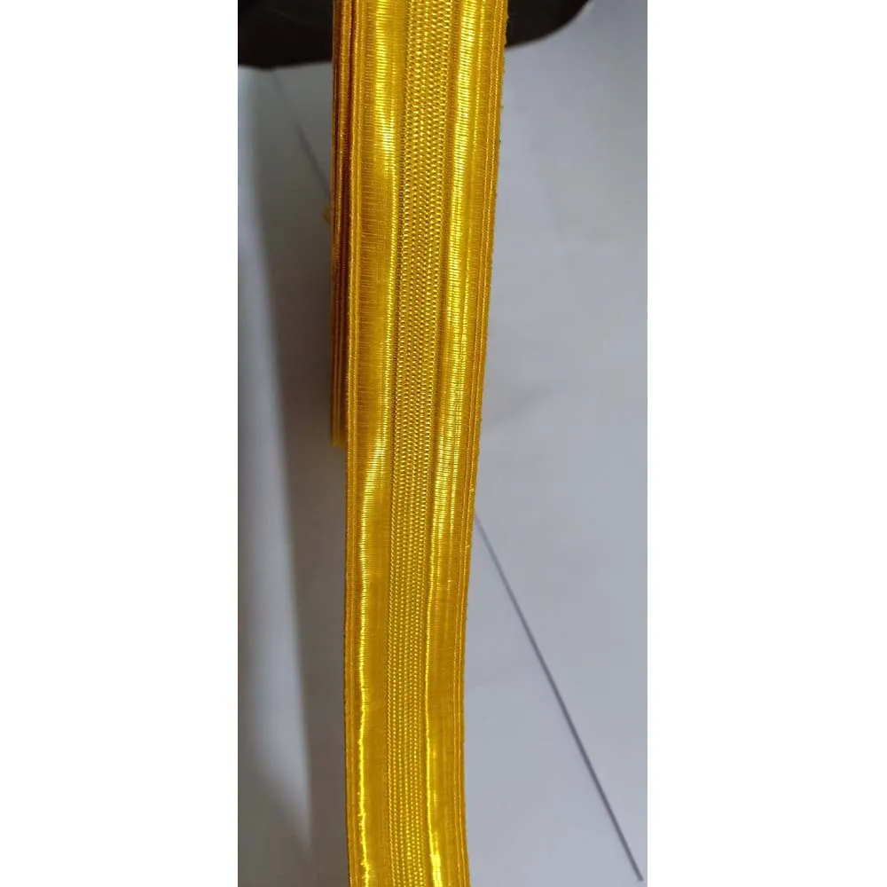 customized french gold wire Mylar braid lace braid lace & fringe gold braid for epaulet shoulder boards